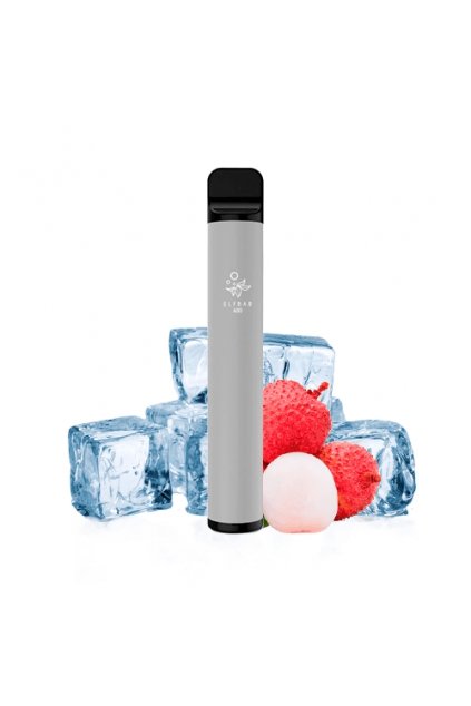 Lychee Ice - Elf Bar 600 Puffs Vape Jetable with 2% Nicotine