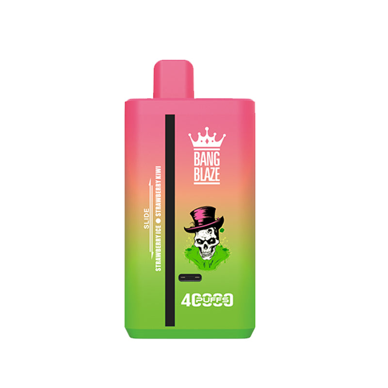 Puff 40000 Taff Vape Jetable - Strawberry Ice & Strawberry Kiwi Double Gout