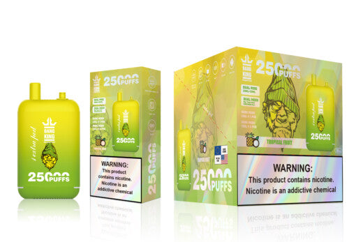Tropical Fruit Gout - Puff 25000 Tiri Liquide Cigarettes électroniques Jetables