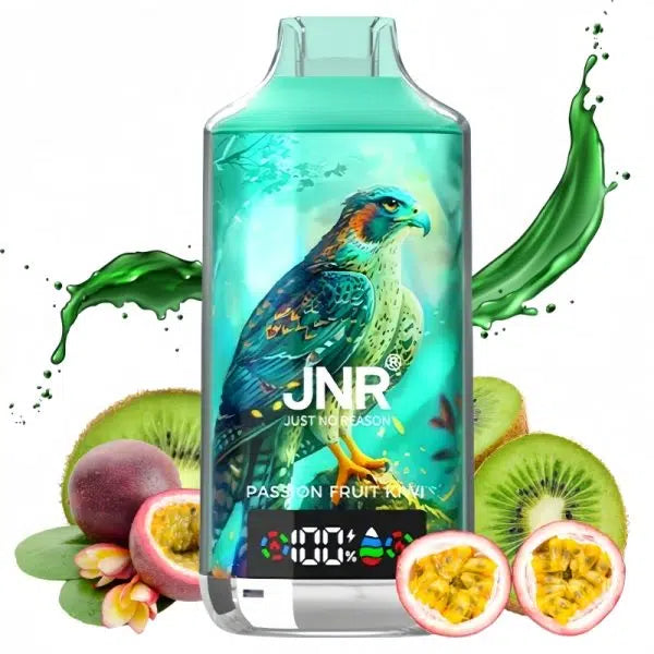 Puff 18k JNR Vape 18000 Bouffees Passion Fruit Kiwi Gout Cigarette électronique Jetable