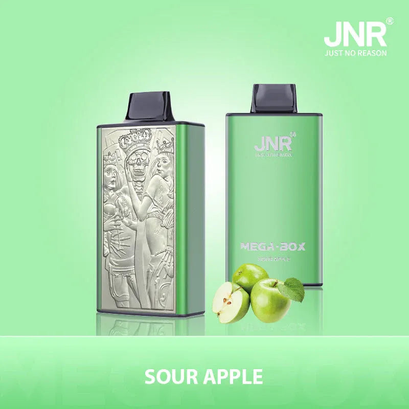 Puff 25K Taff Sour Apple Gout JNR Vape Jetables with 2% Nicotine