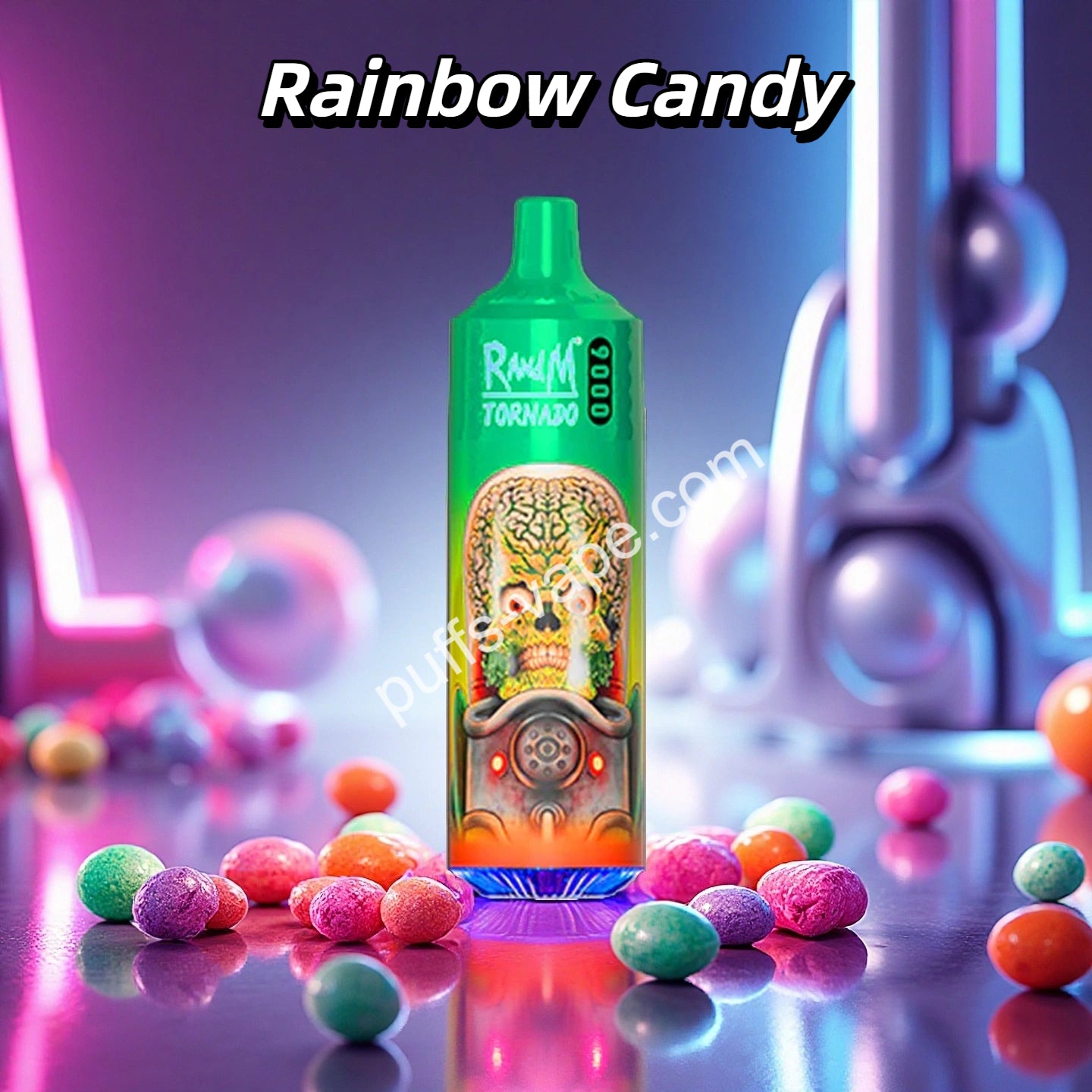 Rainbow Candy Gout de Puff Cigarette lectronique Jetable Randm Tornado Vape Puffs-vape Rainbow Candy Gout de Puff Cigarette lectronique Jetable Randm Tornado Vape Puffs-vape