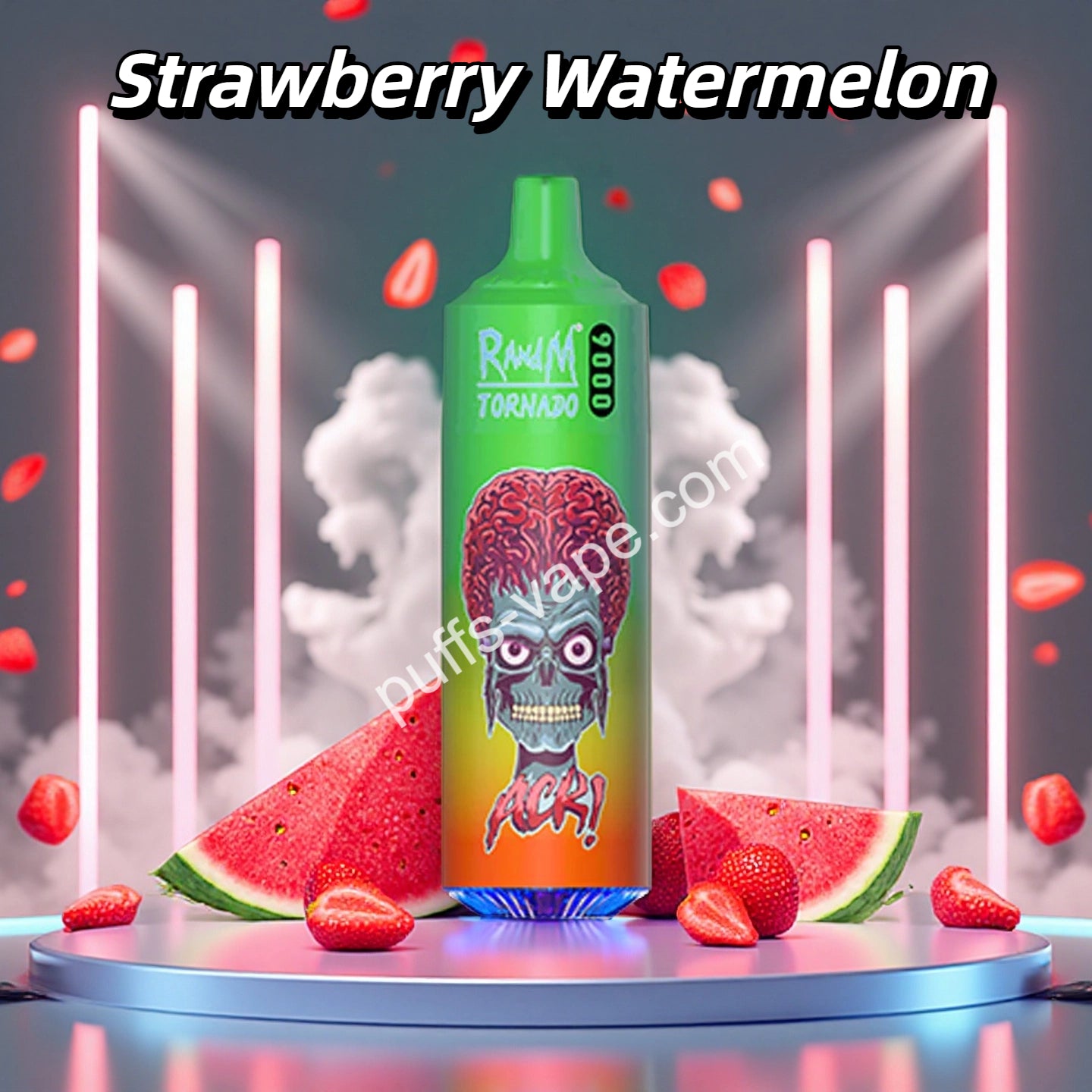 Strawberry Watermelon Gout de Puff Cigarette lectronique Jetable with 18 ml E-liquide Puffs-vape Strawberry Watermelon Gout de Puff Cigarette lectronique Jetable with 18 ml E-liquide Puffs-vape