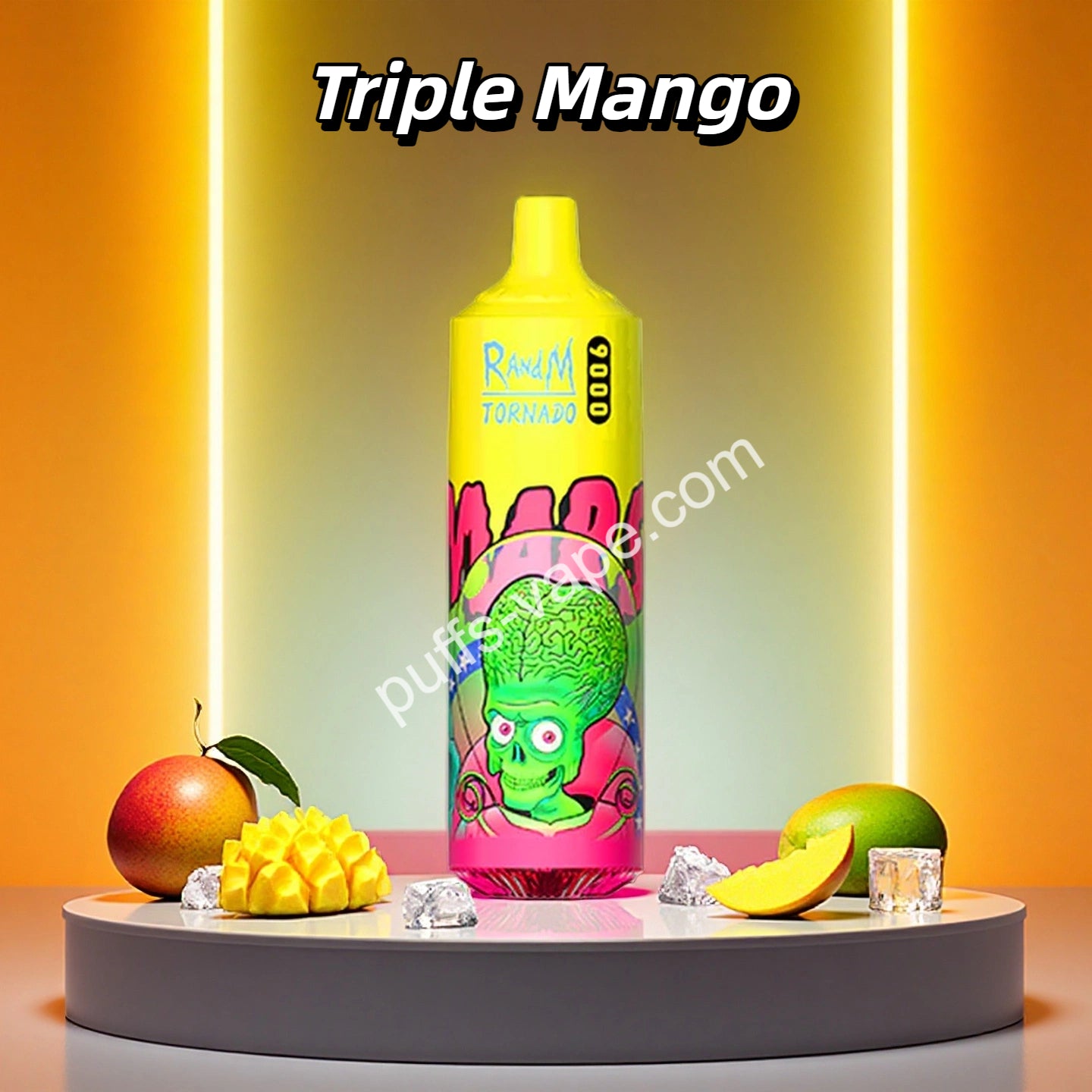 Triple Mango Randm 9000 Puffs Vape Jetable