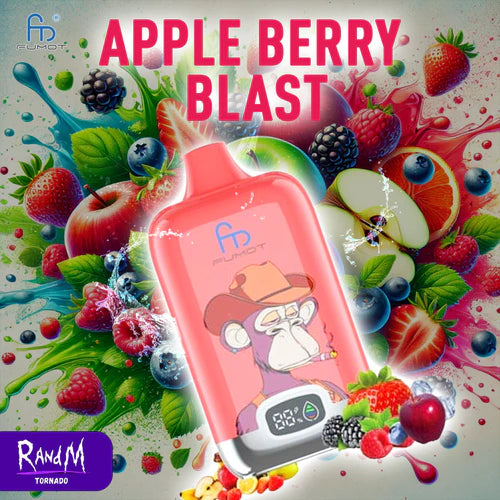 Big Puff 12K Bouffees Vape Jetable - Apple Berry Blast Gout