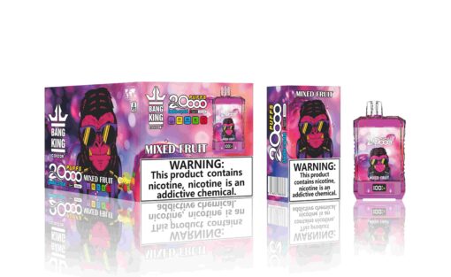 Bang King 20000 Bouffees Mixed Fruit Gout Puff Rechargetable Cigarette électronique Jetable