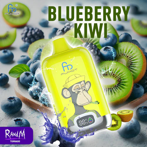 Blueberry Kiwi Gout de Puff Power Cigarette lectronique 12000 Puffs P Puffs-vape Blueberry Kiwi Gout de Puff Power Cigarette lectronique 12000 Puffs P Puffs-vape