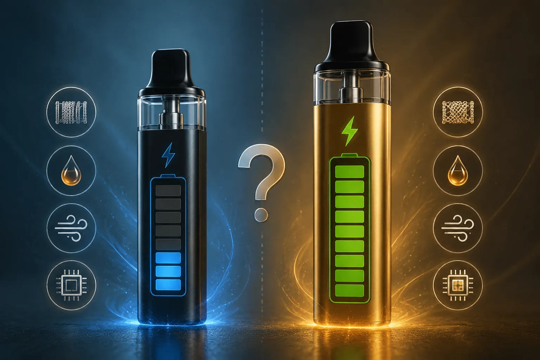 Une batterie plus grande signifie-t-elle une meilleure performance pour une cigarette électronique jetable ?