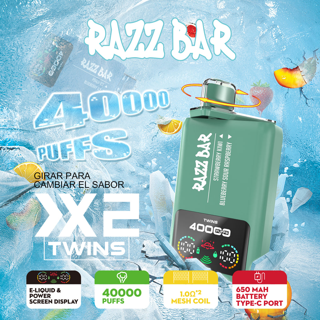 Puff Razz Bar 40K Taff Doppelgeschmack