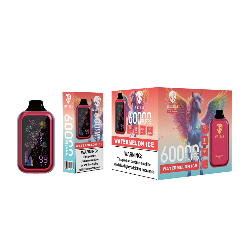 WASBAR 60.000 Puffs Wassermeloneneis