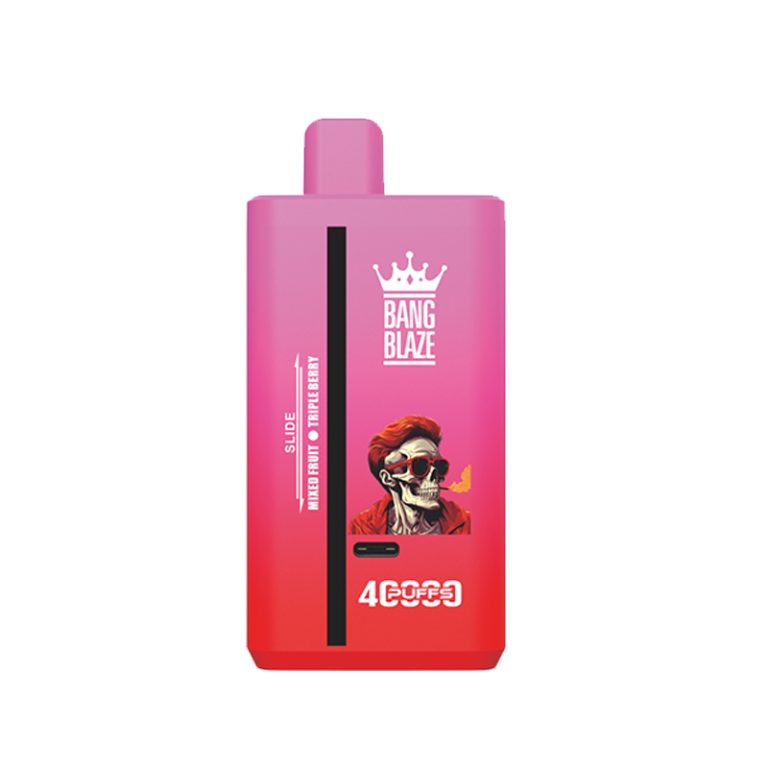 Prix Puff 40K Bouffees Mixed Fruit & Triple Berry Double Gout Liquide Vape Jetable