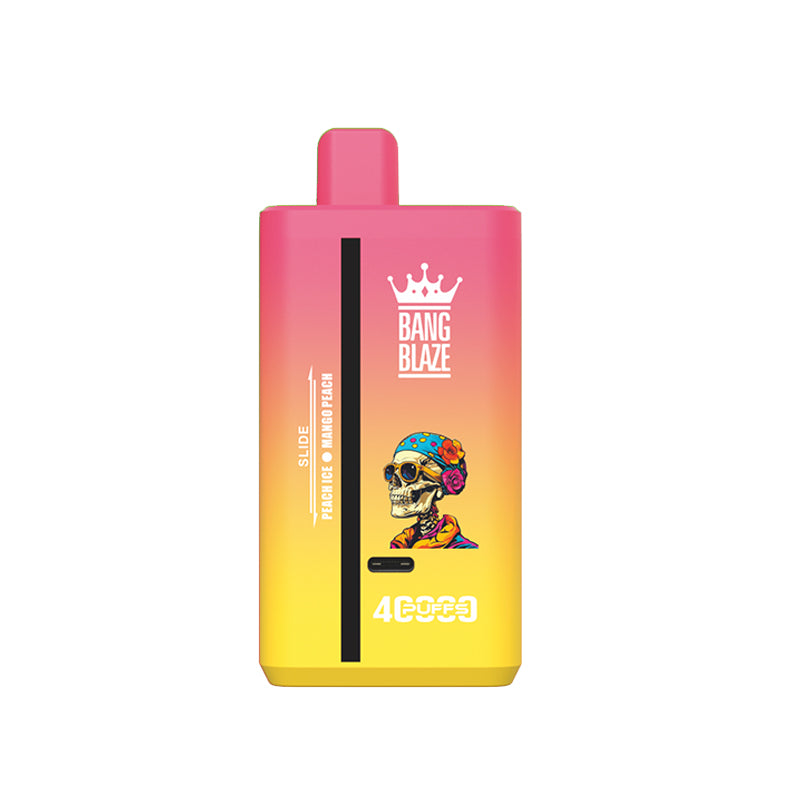 Peach Ice & Mango Peach - Puff 40K Big Puffs Nicotine Cigarette électronique Jetable