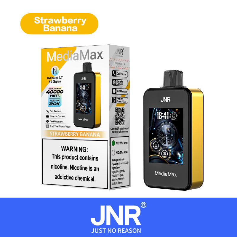 Puff 40000 Taff Strawbery Banana Saveur Vape Jetable