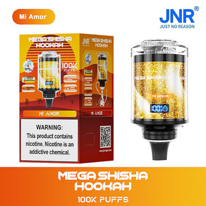 Puff JNR Vape Mi Amor Geschmacks-Einweg-E-Zigarette mit 60 ml E-Liquid