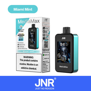 JNR Vape Media Max Puff 40000 Taff Cigarette électronique Jetable -