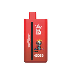 Bang Blaze 40000 Puff 40K Puffs Kirsch- & Kirsch-Cola-Geschmack Einweg-E-Zigarette