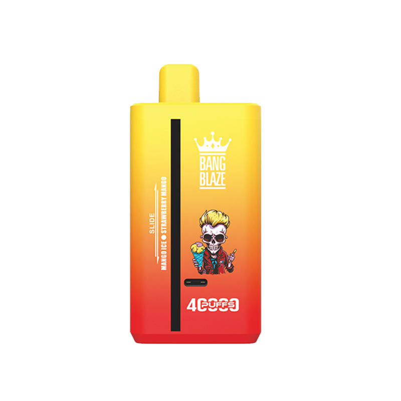 Puff 40000 Taff Cigarette électronique Jetable - Mango Ice & Strawberry Mango Saveurs