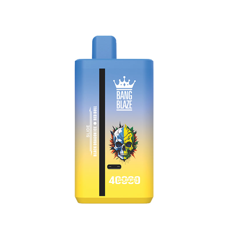Bang Blaze 40000 Puffs Deux Saveurs Rechargeable Liquide Cigarette électronique Jetable