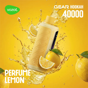 Vozol Gear Hookah 40000 Perfume Lemon – Saveur citronnée et fiche technique