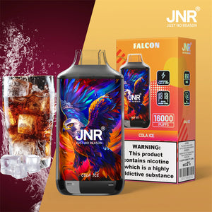 Puff JNR Vape Falcon 16K Puffs Cola Ice Geschmack Einweg-E-Zigarette