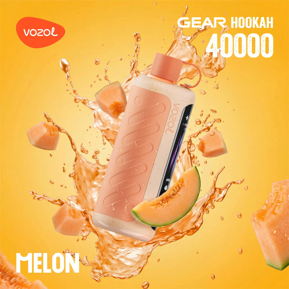 Vozol Gear Hookah 40K Melon – Saveur de Melon