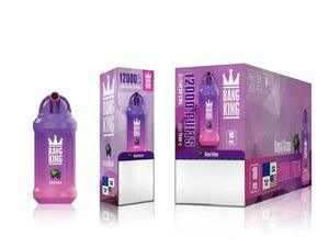 Bang King 12000 Puff 12K Puffs Rechargeable Cigarette électronique Prix - Royal Grape Gout