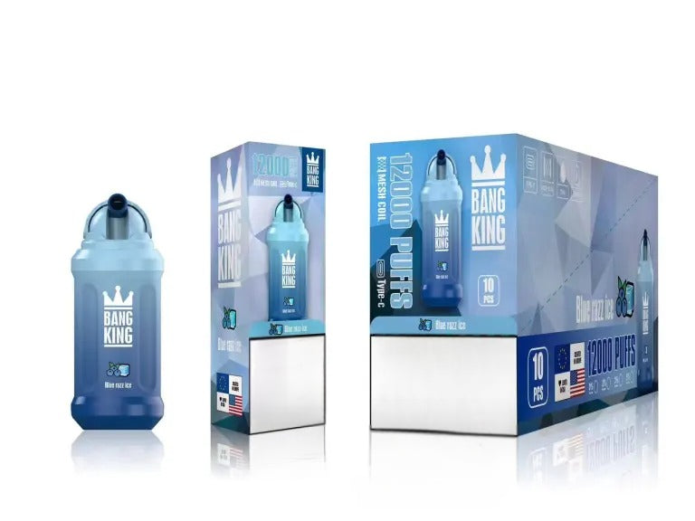 Liquideo Puff 12000 Taff Blue Razz Ice Gout 2% Nicotine Cigarette électronique Prix