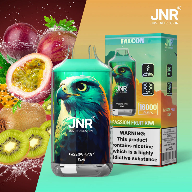 Puff 16K JNR Vape Jetable - Passion Fruit Kiwi