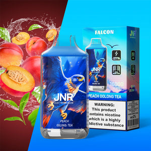 Puff JNR Einweg-Vape-Puffs 16k Taff mit 2% Nikotin - Pfirsich-Oolong-Tee