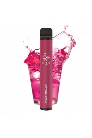 Puff 600 Taff Pink Lemonade Gout Vape Jetable with 550 mAh Batterie