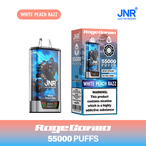 Puff JNR Rage Gorilla 55K Taff White Peach Razz