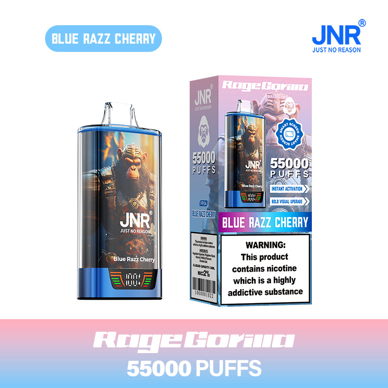 Puff JNR 55K Taff Blue Razz Cherry