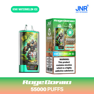 Saveur Kiwi Watermelon Ice JNR Rage Gorilla 55K Vape