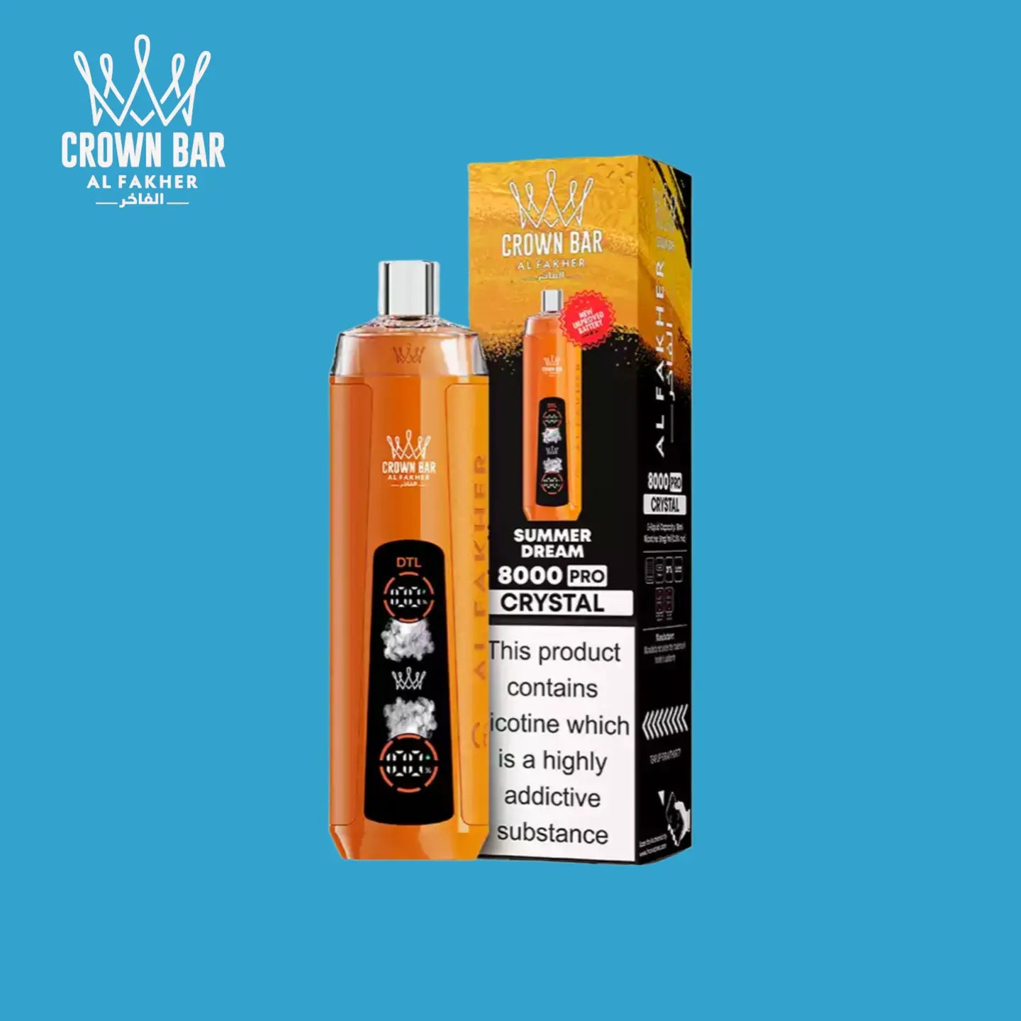 Saveur Summer Dream Al Fakher Vape 8000 Bouffées
