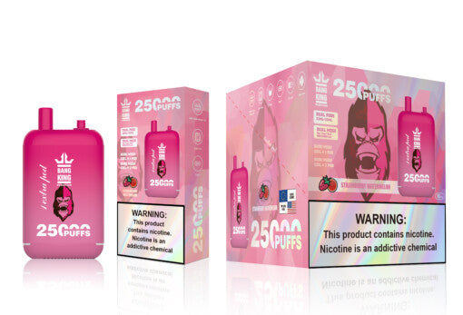 Strawberry Watermelon - Puff 25K Bouffees Cigarette électronique Double Pods Jetable