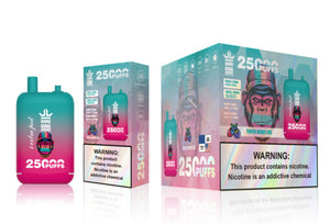 Bang King Double Pods Puff 25000 Taff Strawberry Ice Geschmack mit 46 ml E-Liquid