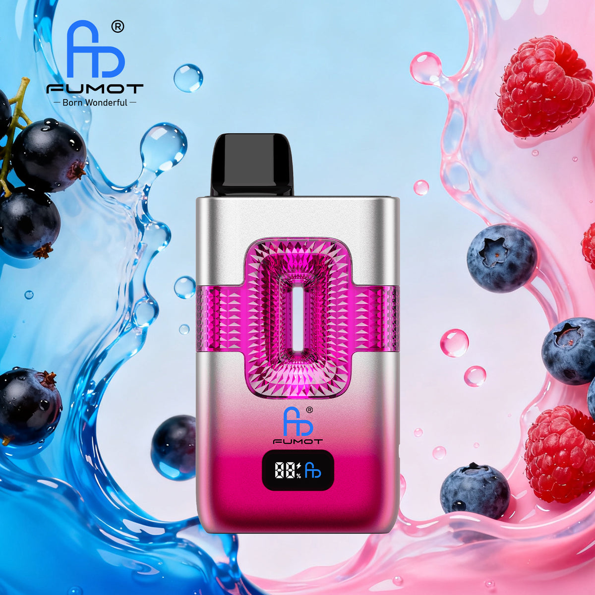 Fumot ECO 2IN1 50K Puffs Black Mamba & Mr Blue