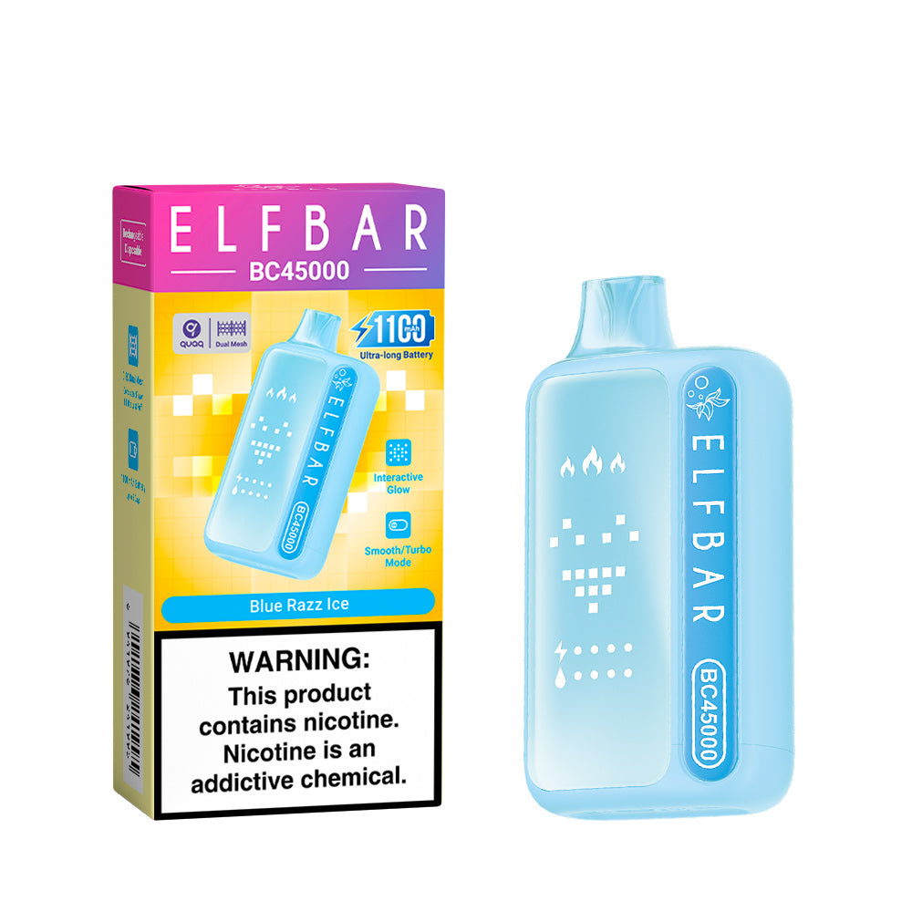 Elf Bar BC45000 Puff 45K Taff Blue Razz Ice