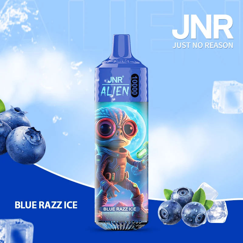 Puff JNR 10K Bouffees Vape Jetable Blue Razz Ice Gout