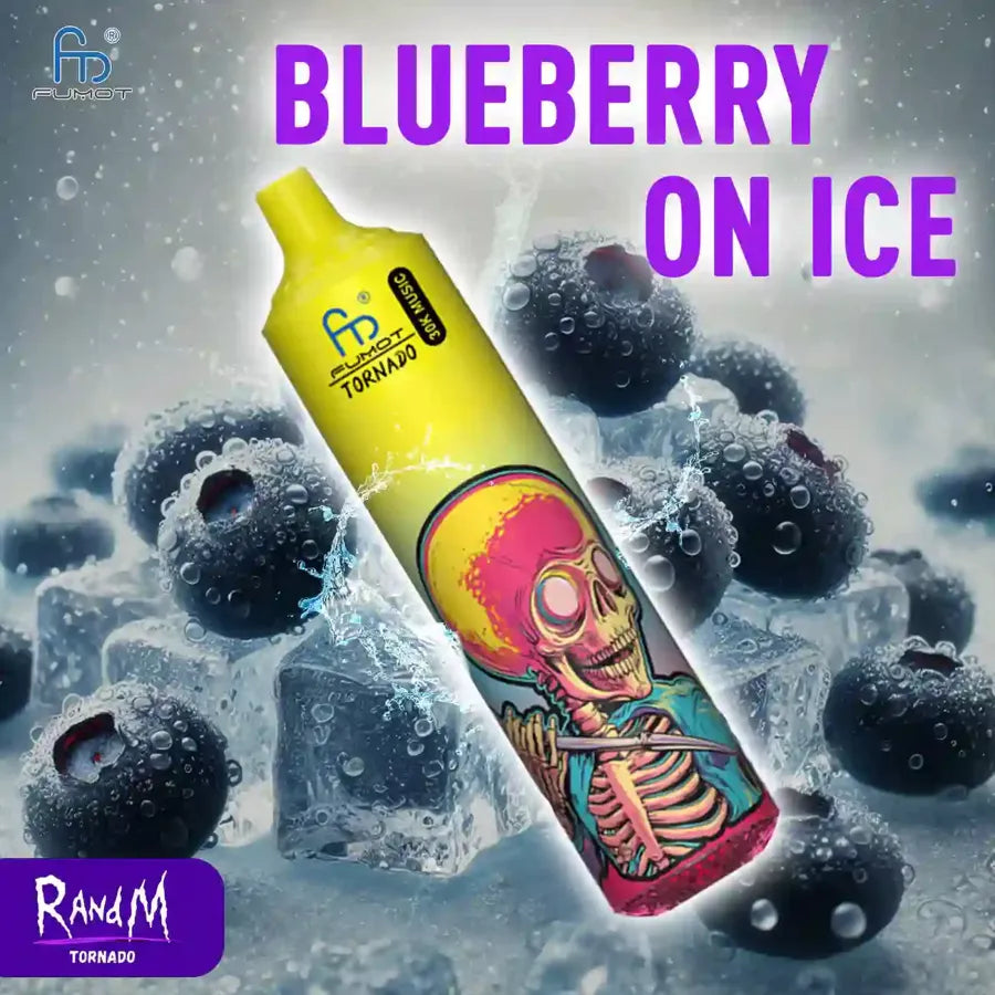 Tornado Puff 30000 Bouffees Vape Jetable - Blueberry On Ice Gout