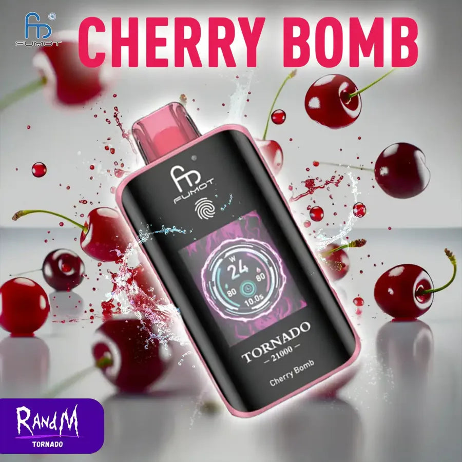 RandM Tornado 25000 Puffs Cherry Bomb Vape