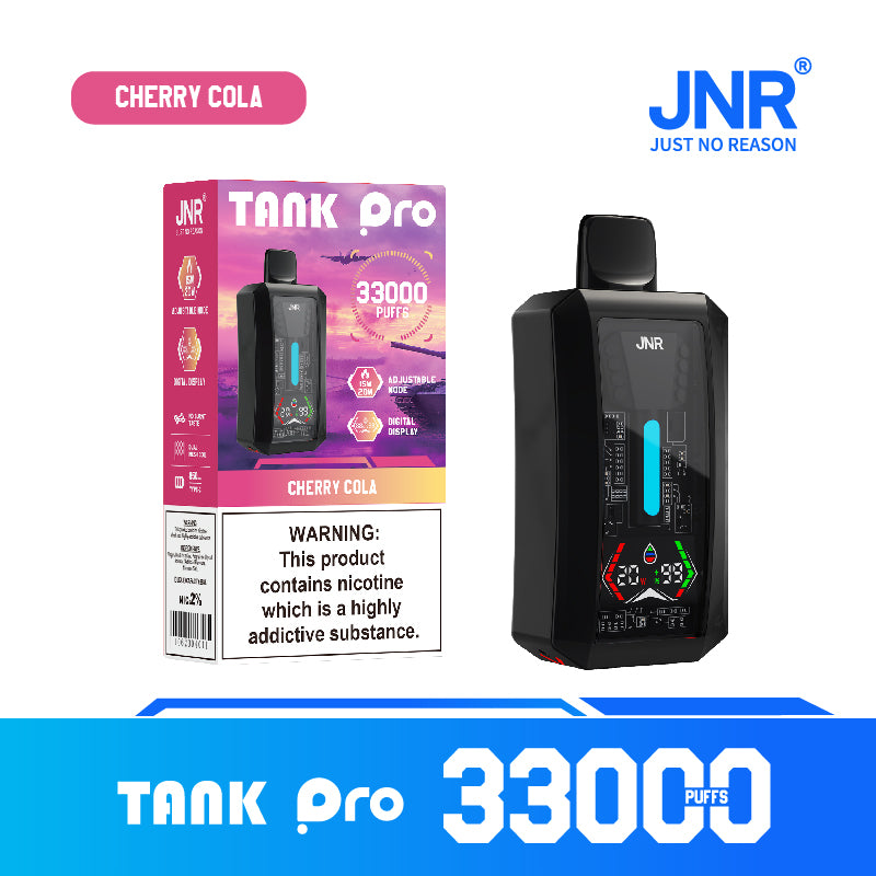 Kirsch-Cola-Geschmack JNR Tank Pro 33K Vape