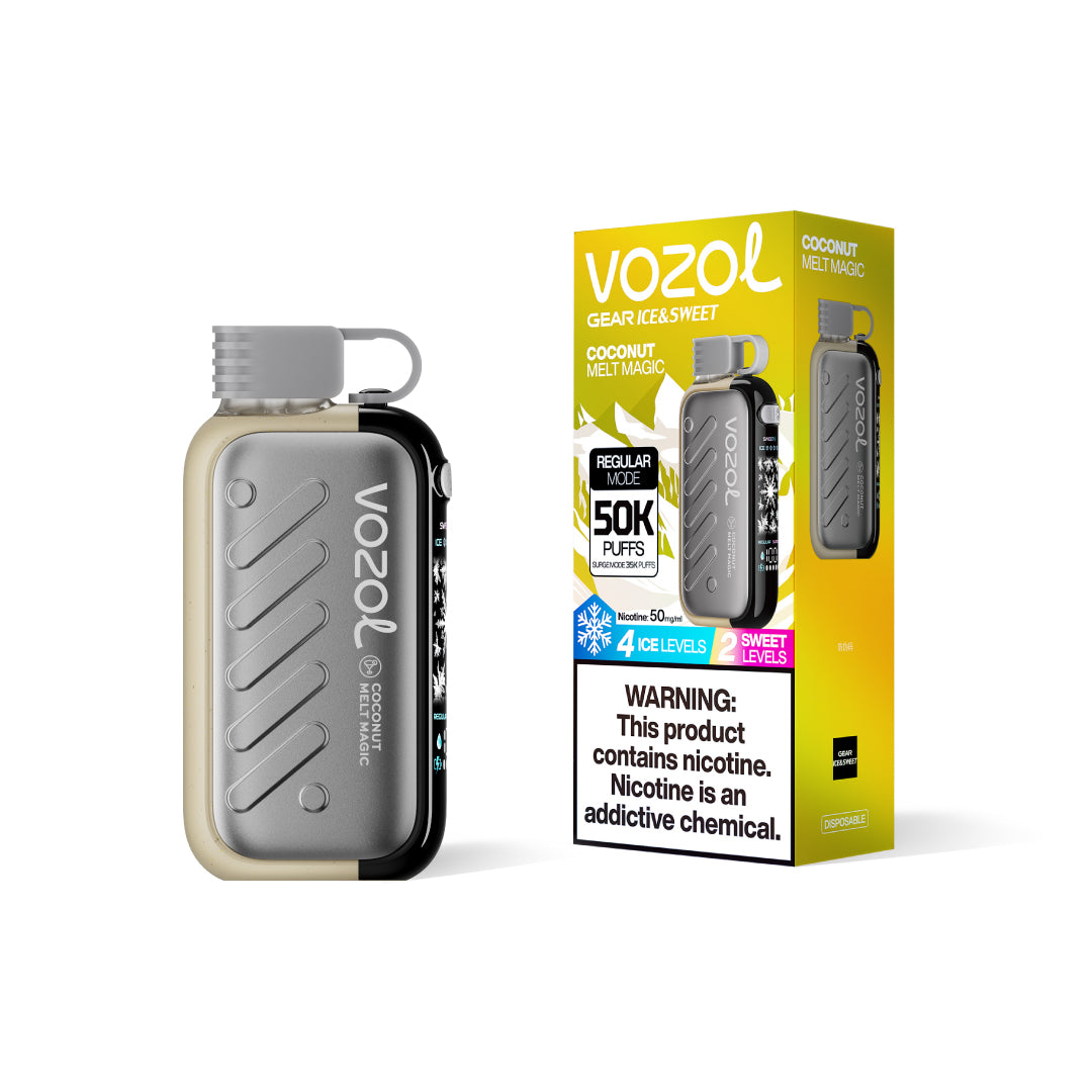 VOZOL Vape Gear 50K Coconut Melt Magic