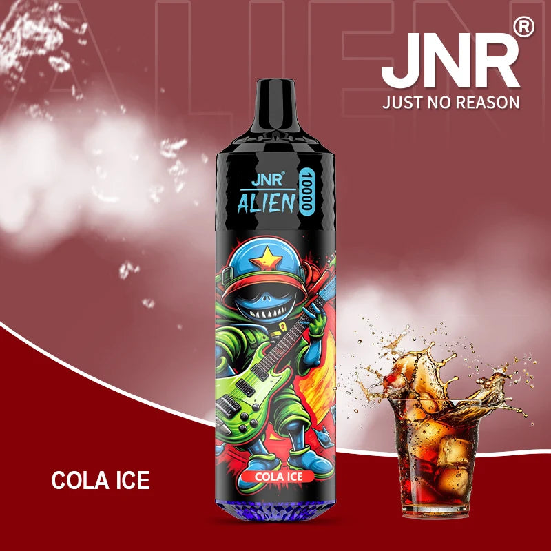 Puff JNR Alien 10000 Puffs Cigarette électronique Jetable Cola Ice Gout