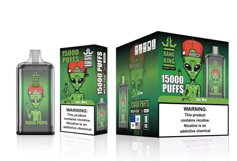 Puff 15000 Taff Cool Mint Saveur Cigarette électronique Jetables