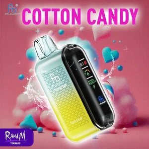 Fumot Vape Puff 20K Taff Cotton Candy Gout Cigarette électronique with 2 %
