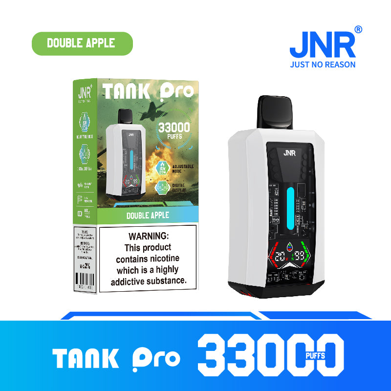 JNR Vape Tank Pro 33K Züge Double Apple