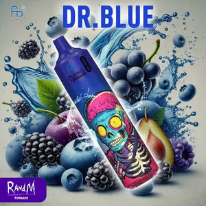 Fumot Vape Puff 30000 Taff Cigarette électronique Jetables Dr. Blue Saveur