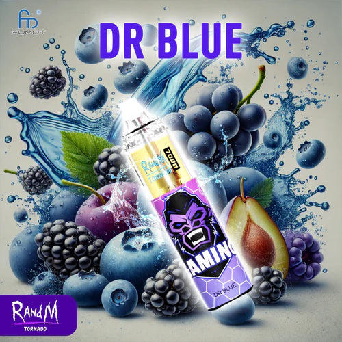 Randm Tornado 7000 Big Puffs 7K Bouffees Dr Blue Gout de Puff
