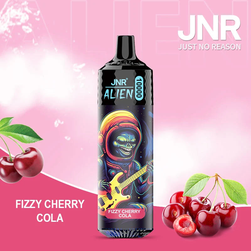Fizzy Cherry Cola - JNR Puff Vape Jetable Alien 10000 Bouffees